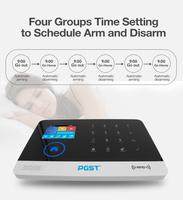 Sistema de Seguridad para el Hogar Tuya, Control Remoto por Aplicación, Puerta de Enlace con Detector de Movimiento, Sensor de Puertas y Ventanas, Alarma Inteligente Inalámbrica Tuya Wifi 2G