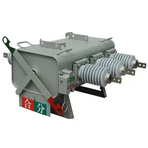 Interruptor automático de fábrica para exteriores, PGS-12/24/40, 5KV, 400A, 630A, SF6, poste aislado de aire, interruptor de rotura de carga