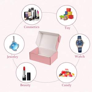 2022 scatole 전자 상거래 spedizione rosa bomboniere matrimonio prodotti 사용자 정의 scatole - Product Image 5