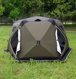 Tente Hexagonale à Installation Rapide pour Commandes en Gros, Triple <span class=keywords><strong>Fonction</strong></span>, Idéale pour le Camping, la Pêche sur Glace, Compatible Poêle <span class=keywords><strong>de</strong></span> Sauna - Product Image 5