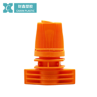 Chine Fabricant Caixin Juice Pouch Stand up Bec 13mm Diamètre interne Bec en plastique avec capuchon à tirer