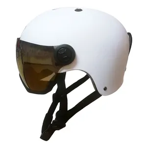 German Style Full Face Outdoor Snow Sports Helmet With Visor EN1077 Supplier Ski Helmet