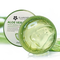 Gel d'aloe vera biologique éclaircissant, apaisant, hydratant, anti-rides, végan, étiquette privée, OEM, logo personnalisé, tous types de peau