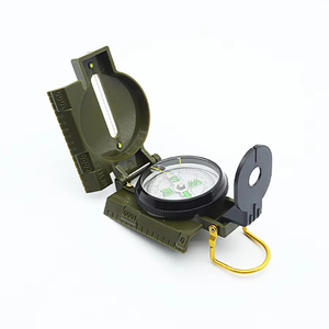 Estuche de aluminio fácil de llevar <span class=keywords><strong>Brújula</strong></span> táctica para supervivencia Camping y viaje <span class=keywords><strong>Brújula</strong></span> de puntero <span class=keywords><strong>digital</strong></span> para dirección norte - Product Image 1
