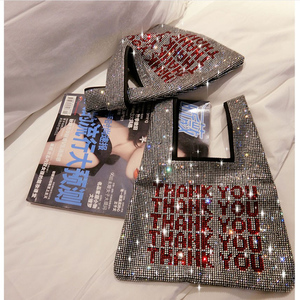 Su misura di bling di cristallo di sera della <span class=keywords><strong>borsa</strong></span> delle donne del sacchetto di tote - Product Image 2