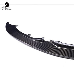 Becquet avant en fibre de carbone lèvre de pare-chocs avant Style <span class=keywords><strong>GTS</strong></span> pour BMW F80 F82 F83 F8X M3 M4 2014-2019 - Product Image 6