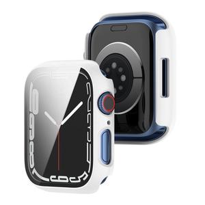 Tschick PC + étui en verre trempé pour Apple <span class=keywords><strong>Iwatch</strong></span> série <span class=keywords><strong>7</strong></span> 41mm 45mm housse de <span class=keywords><strong>Protection</strong></span> d'écran pour Iwatch7 I Watch série - Product Image 6