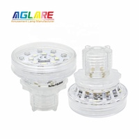 Aglare 45MM Lampe de fête foraine automatique RGB Pixel LED Ampoule étanche pour manège de carrousel, éclairage ponctuel LED pour amusement