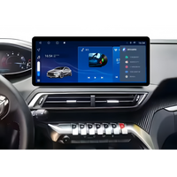 Reproductor Multimedia de DVD Estéreo para Auto con Pantalla Táctil Android de 12.3 Pulgadas y CarPlay para Peugeot 3008 4008 5008 2017-2020