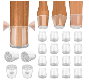 Toco ghế chân cao su chân bảo vệ miếng đệm bàn đồ nội thất bao gồm vớ lỗ cắm bụi che đồ nội thất san lấp mặt bằng chân - Product Image 5