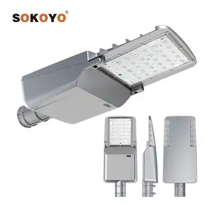 SOKOYO Aluminium Waterproof 30 Watt Solar Street Light Ip65 Panel Powered System Outdoor Led Solar Street Light