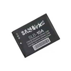 Bateria recarregável para câmera SLB-10A Bateria Embalagem de papel