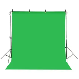 المهنية استوديو شاشة خضراء خلفية القماش التصوير القفل القماش ل 3D غرفة بث مباشر