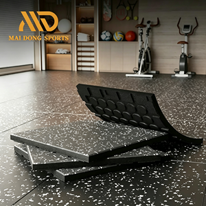 Baldosas para Exteriores para Garaje, <span class=keywords><strong>Gimnasio</strong></span> en Casa, Tapete de <span class=keywords><strong>Gimnasio</strong></span>, Tapete para Piso de <span class=keywords><strong>Gimnasio</strong></span>, Área de Entrenamiento de Fuerza, Insonorización - Product Image 1