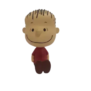 PEANUTS Big Head Boneca Série caixa cega mão figuras pvc plástico vinil injeção figura moldada mão personalizada