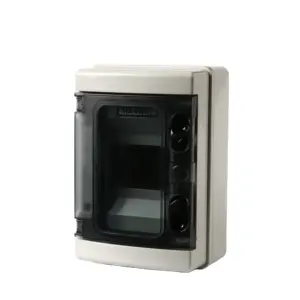 12 ways ip66 pc waterproof Distribution box switch box Breaker mcb box