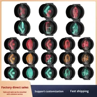 Feux de signalisation solaires en aluminium pour croisements avec éclairage LED rouge et vert étanche, marque Guangangan, Qingdao