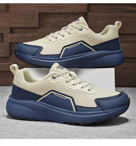 Chaussures de sport unisexes à bout large, nouveau style transfrontalier, pour hommes et femmes aux pieds larges ou aux poids supérieurs au normal. Vente en gros disponible - Product Image 1