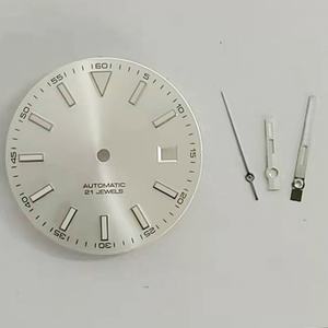 Fabricant de logos personnalisés en DIY, vente en gros d'accessoires de montres, cadran bleu luminescent de 30 mm, ensemble de pointeurs lumineux de nuit - Product Image 3