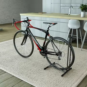 Nuevo diseño dividido, soporte de suelo para bicicleta tipo L, estante de estacionamiento independiente para bicicleta, soporte de almacenamiento portátil para bicicleta que ahorra espacio - Product Image 5