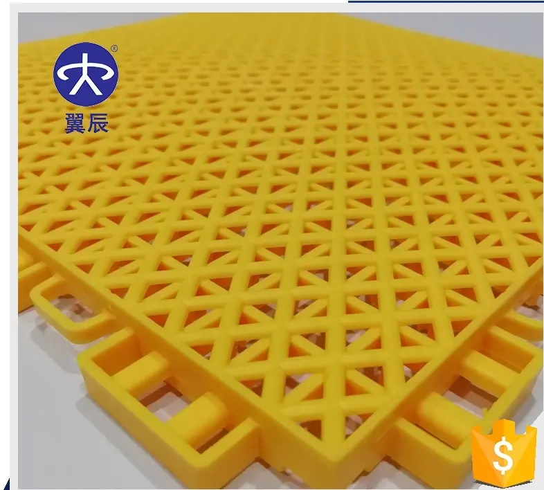 Новинка 100%, полипропиленовая синтетическая сцепляющаяся плитка для пола для волейбольной площадки