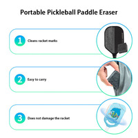 Borrador de Raquetas de Pickleball Premium Duradero, Superficie No Abrasiva, Diseño sin Bordes Anchos, Ecológico, Reutilizable para Entrenamiento Deportivo