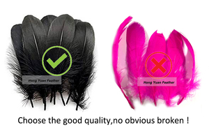 Plumas de Ganso Naturales para Manualidades, Decoración de Sombreros, Accesorios para el Cabello, Disfraces, Carnaval, Fiestas y Bodas - Product Image 3