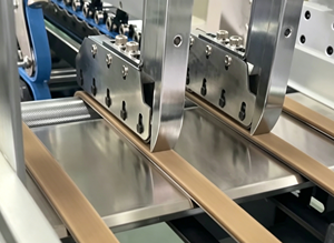 580E <b>Folder</b> Gluer Machine with Cold Glue System PLC Control Automatic Electric Driven for Cardboard Box Packaging - Product Image 6
