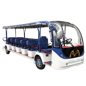 รถบัสไฟฟ้าสำหรับเที่ยวชมสถานที่ 21 ที่นั่ง รถรับส่ง รถทัวร์ ผลิตภัณฑ์ไฟฟ้า รถยนต์สำหรับเที่ยวชมสถานที่ - Product Image 1