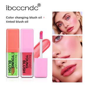 Ibcccndc 6.5ml Young Blush Oil Hydratant Léger Imperméable Changement de Couleur Teinté Liquide Blush Huile - Product Image 6