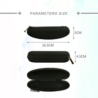 Étui de protection rigide en EVA écologique avec fermeture éclair pour lunettes, idéal pour les voyages et le bureau