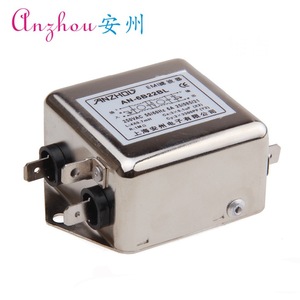 Filtro de Potencia EMI Anzhou AN-6B22BL 6A 250VAC, Inductor Dedicado para PLC - Product Image 1