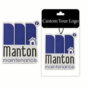 Perfume para Auto en Papel, Diseño Personalizado, Aromatizante Colgante Divertido/Aromatizante de Papel Personalizado para Auto - Product Image 1