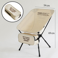 Chaise de camping pliable portable à ouverture rapide, moderne, en aluminium, pliable, en forme de triangle, pour les activités de plein air