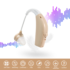 Fabricant OEM de aides auditives en gros en Chine, <span class=keywords><strong>bon</strong></span> prix, aides auditives miniatures BTE pour malentendants, aides auditives rechargeables - Product Image 4