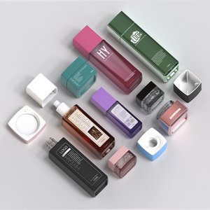 2023 1oz Jar /40ml/100ml 120ml Square Glass Bottle Skincare Packaging With Plastic Cap Lotion Pump /spray/serum Pump Bottle