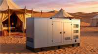 Générateur diesel mobile sur remorque, super silencieux, 30 kW, 30 kVA, portable avec quatre roues, ATS, 60 Hz