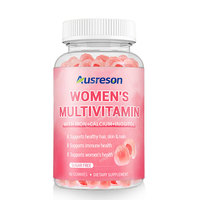 Gummies multivitaminées OEM Bears pour femmes, halal, sans sucre, suppléments capillaires quotidiens, multivitamines pour adultes