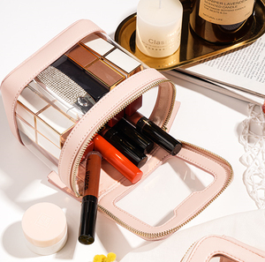 กระเป๋าใส่แปรงล้างเครื่องสำอางทำจากหนัง PU - Product Image 5