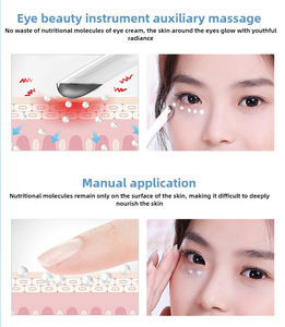 Göz dudak kaldırma bakımı masaj Anti-aging galvanik Anti kırışıklıklar göz masaj kalemi ev kullanımı güzellik cihazı göz masaj değnek - Product Image 4
