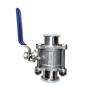 <span class=keywords><strong>2</strong></span>-teiliges 4/6-Zoll-Edelstahl 304/316 Motorisiertes Titanlegierungs-<span class=keywords><strong>3</strong></span>-Wege-Umstellventil Q81f 16TA2 Kugelhahn - Product Image 1