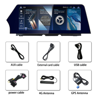 STWEI Android 15 Nouveau Écran Anti-Reflet Lumière Bleue Compatible Tableau de Bord BMW Série 7 F01 F02 CarPlay Sans Fil Android Auto