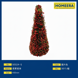 Venta al por mayor de PET 48cm adornos navideños de lujo para el hogar adorno festivo hecho a mano caja de embalaje de alta calidad-decoración del hogar - Product Image 1