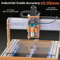 Machine de gravure et de fraisage miniature LUNYEE 4040 Nova, graveur de bureau DIY, zone de travail 400x400mm pour atelier à domicile