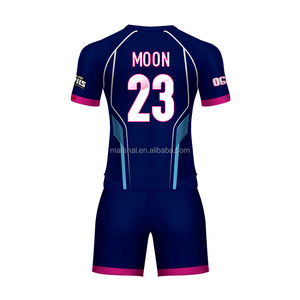 Newest personalized football T-shirt design soccer jersey dye sublimated ドライフィットサッカー uniform - Product Image 3