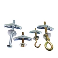 Ancre papillon en acier, résistante au feu, diamètre 12 mm, norme DIN, pour installations sûres et sécurisées, système impérial et métrique