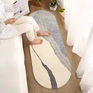 Tappeto 100% poliestere realizzato a macchina tappeto personalizzato economico tappeto personalizzato Shag soffici tappeti