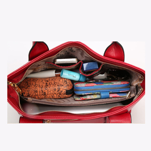 Conjunto de Bolsos de Mano 2 en 1 Personalizados <span class=keywords><strong>para</strong></span> Madre e Hija, Bolsos de Mano de Cuero PU <span class=keywords><strong>para</strong></span> <span class=keywords><strong>Mujer</strong></span>, Bolsos Grandes, Bolsos de Hombro <span class=keywords><strong>para</strong></span> <span class=keywords><strong>Mujer</strong></span> - Product Image 4