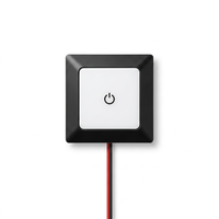 Lumière arrière intérieure COB LED en alliage de 3 pouces 12V DC pour camping-car, yacht, accessoires intérieurs de voiture