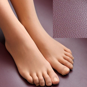 Collants grande taille noirs pieds piétinés adolescents jeune fille douce <span class=keywords><strong>nylon</strong></span> ultra-mince coupe aléatoire orteil chaussettes - Product Image 2